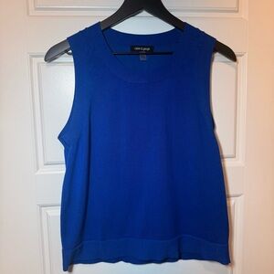 Cable & Gauge Women's Blue Tank Top size medium